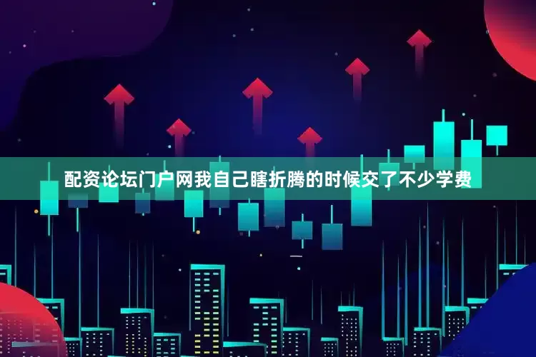 配资论坛门户网我自己瞎折腾的时候交了不少学费